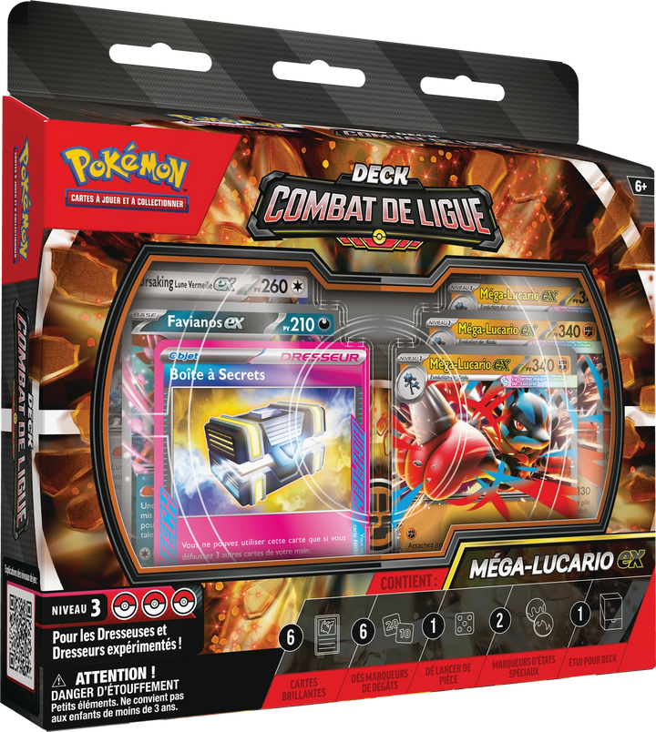 Pokémon TCG: Combat de Ligue Deck - Mega Lucario-ex (FR)