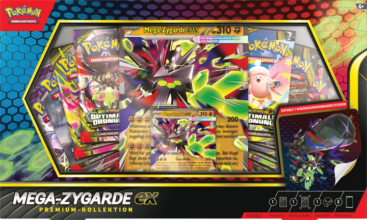 Pokémon TCG: Mega-Entwicklung - Optimale Ordnung - Mega Zygarde ex - Premium Collection (DE)