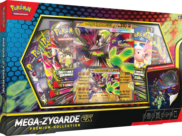 Pokémon TCG: Mega-Entwicklung - Optimale Ordnung - Mega Zygarde ex - Premium Collection (DE)