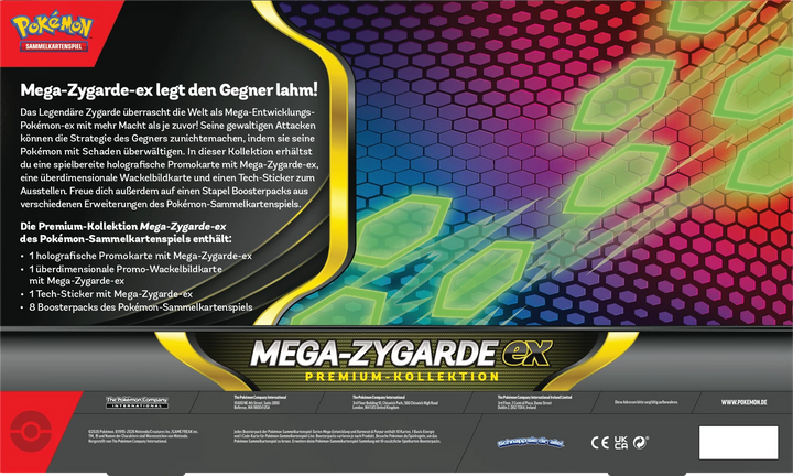 Pokémon TCG: Mega-Entwicklung - Optimale Ordnung - Mega Zygarde ex - Premium Collection (DE)
