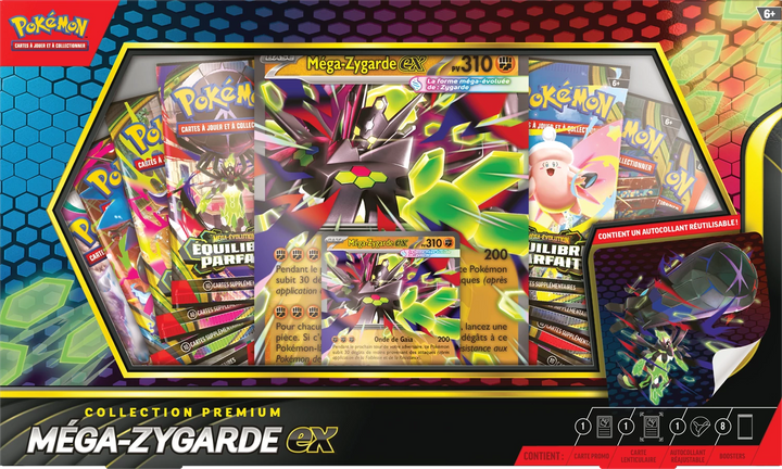 Pokémon TCG: Méga-Évolution – Équilibre Parfait - Méga-Zygarde - ex Collection Premium (FR)
