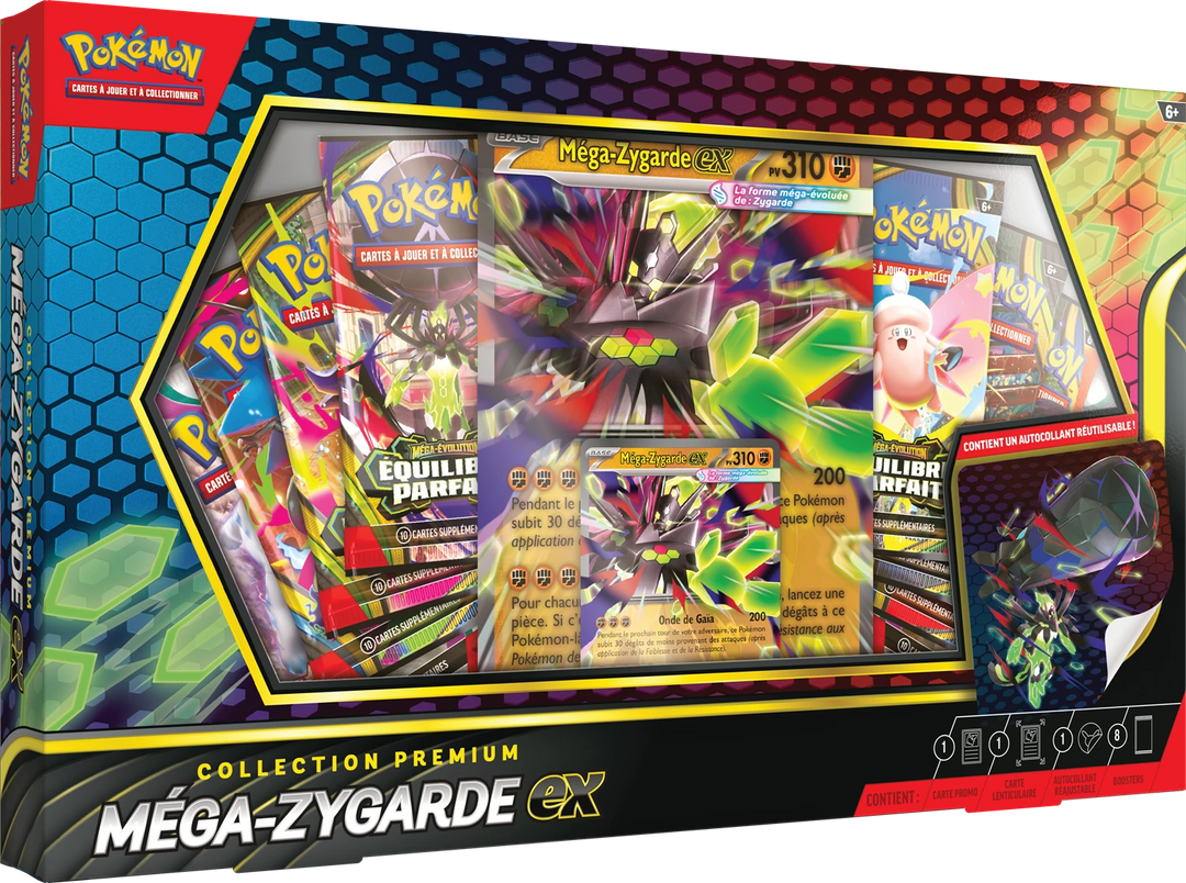 Pokémon TCG: Méga-Évolution – Équilibre Parfait - Méga-Zygarde - ex Collection Premium (FR)