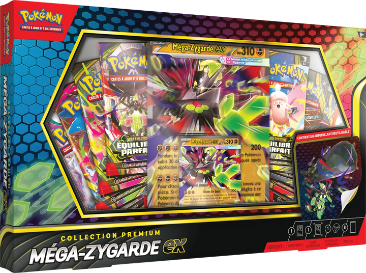 Pokémon TCG: Méga-Évolution – Équilibre Parfait - Méga-Zygarde - ex Collection Premium (FR)