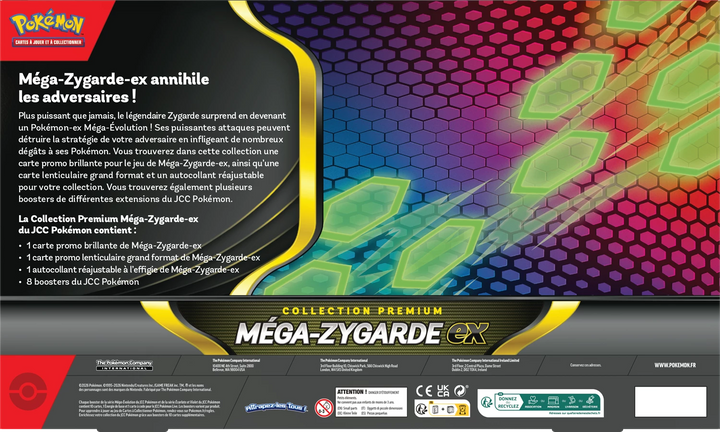 Pokémon TCG: Méga-Évolution – Équilibre Parfait - Méga-Zygarde - ex Collection Premium (FR)