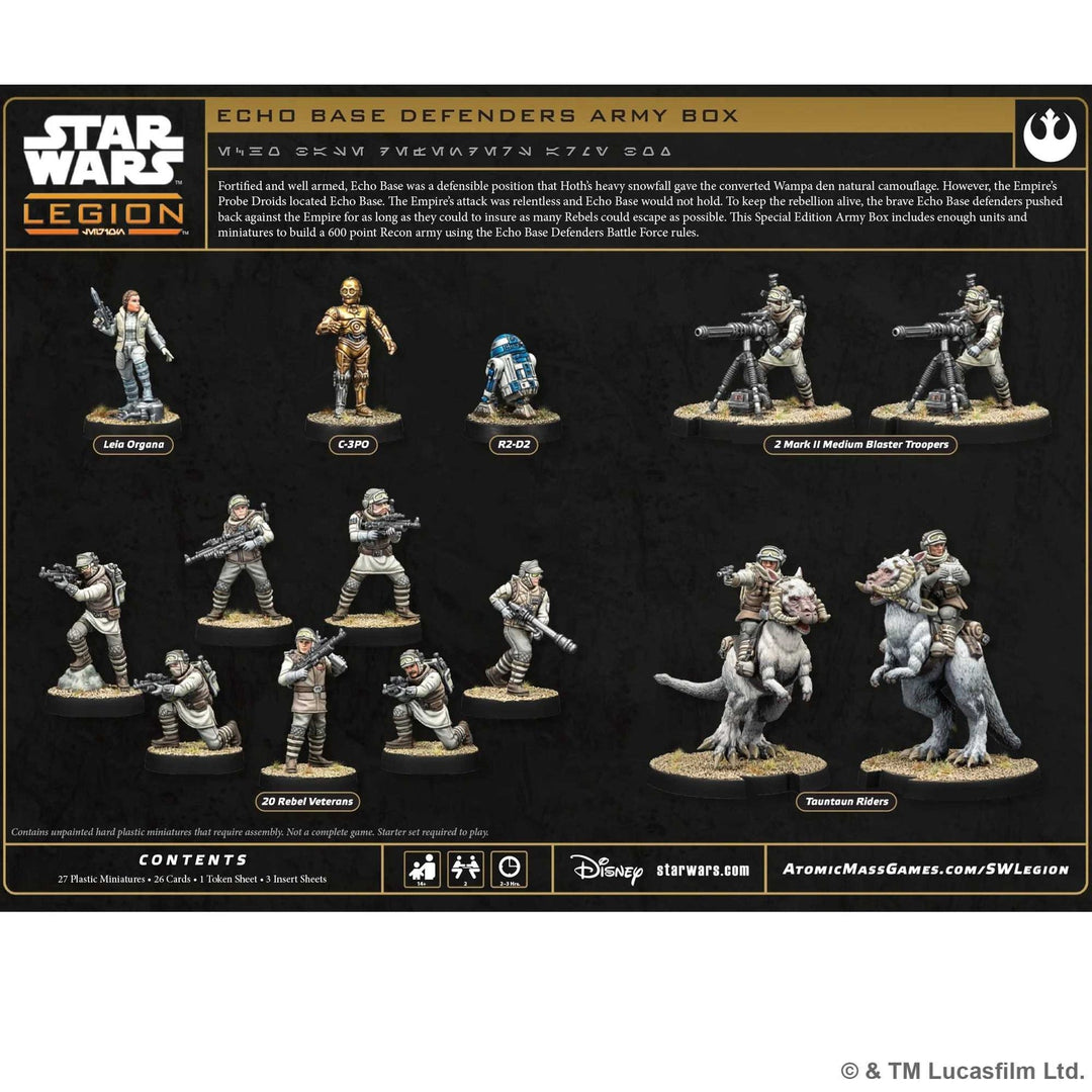 Star Wars: Legion – Echo Base Defenders Special Edition Army Box (EN/DE/ES/FR)