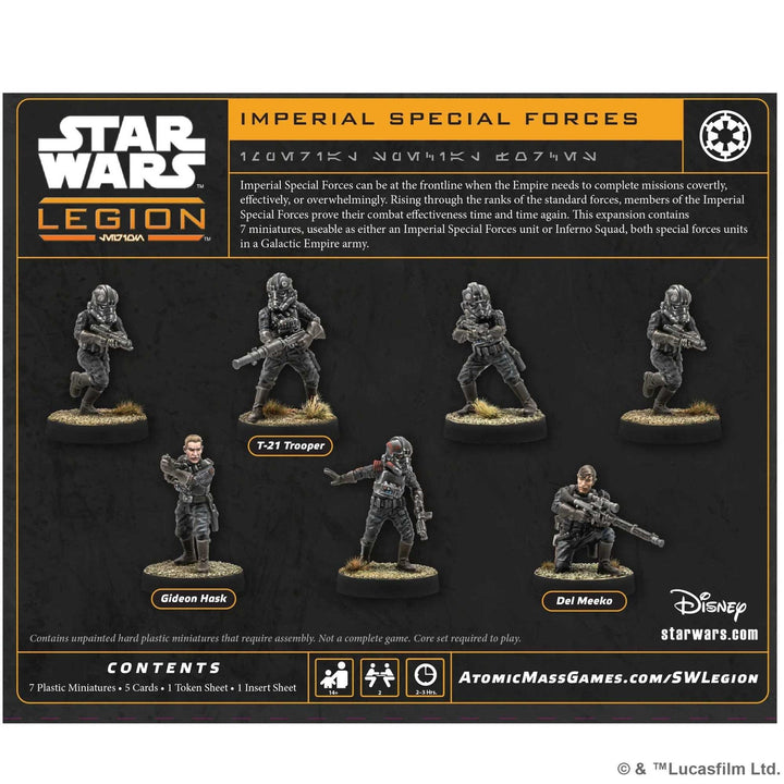 Star Wars: Legion - Imperial Special Forces (EN/DE/ES/FR)