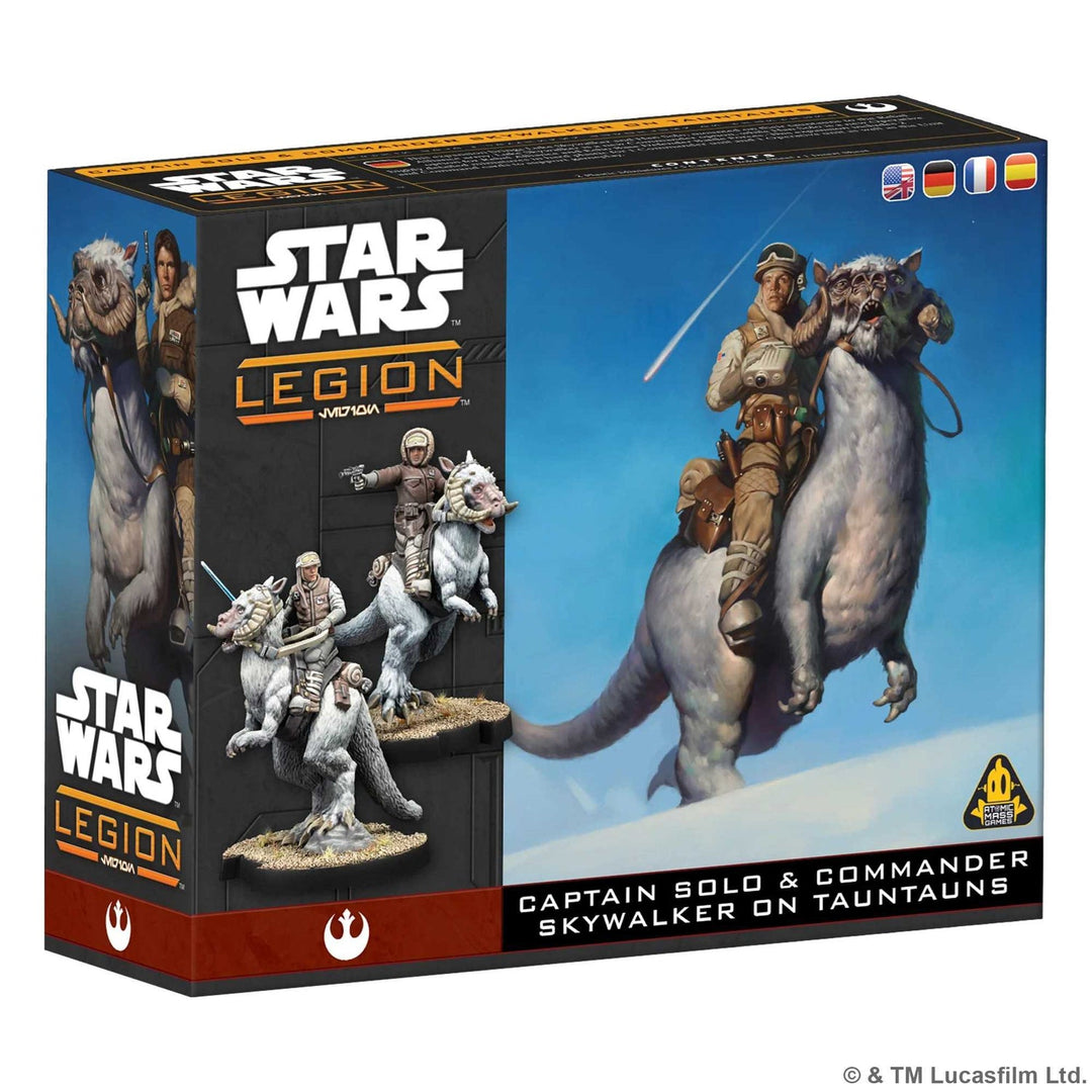 Star Wars: Legion - Captain Solo & Commander Skywalker on Tauntauns (EN/DE/ES/FR)
