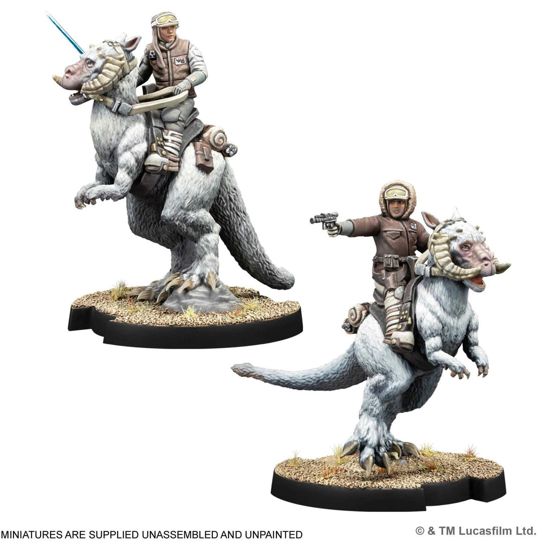 Star Wars: Legion - Captain Solo & Commander Skywalker on Tauntauns (EN/DE/ES/FR)