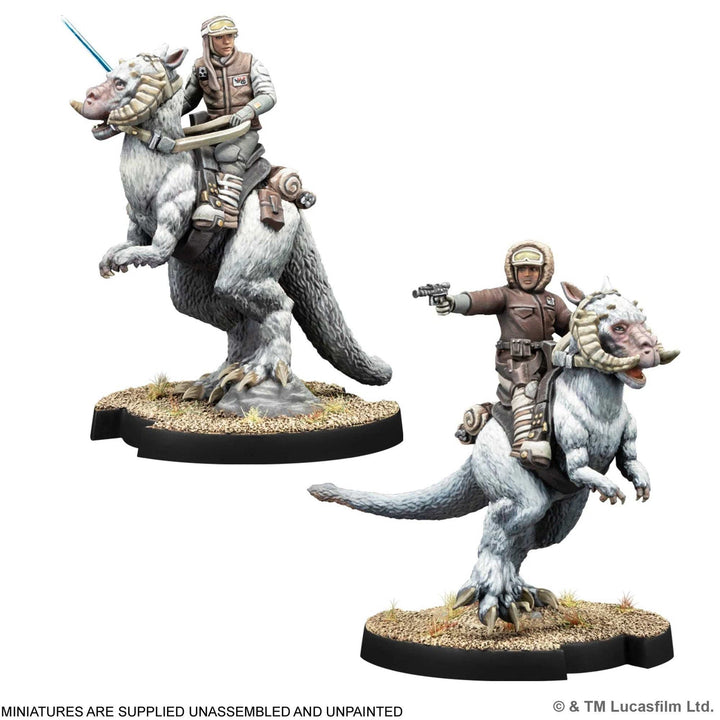 Star Wars: Legion - Captain Solo & Commander Skywalker on Tauntauns (EN/DE/ES/FR)