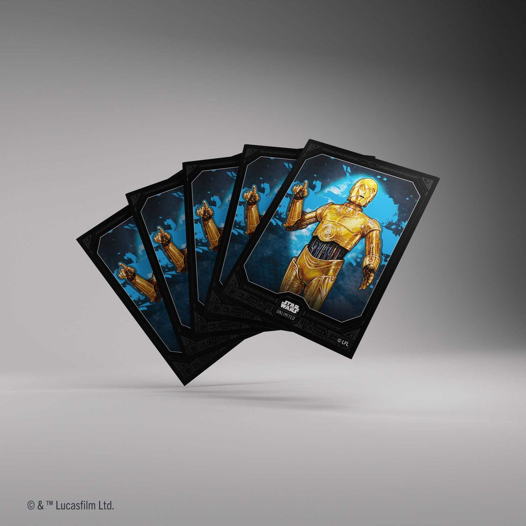 Art Sleeves: Star Wars Unlimited - Premium - C-3PO