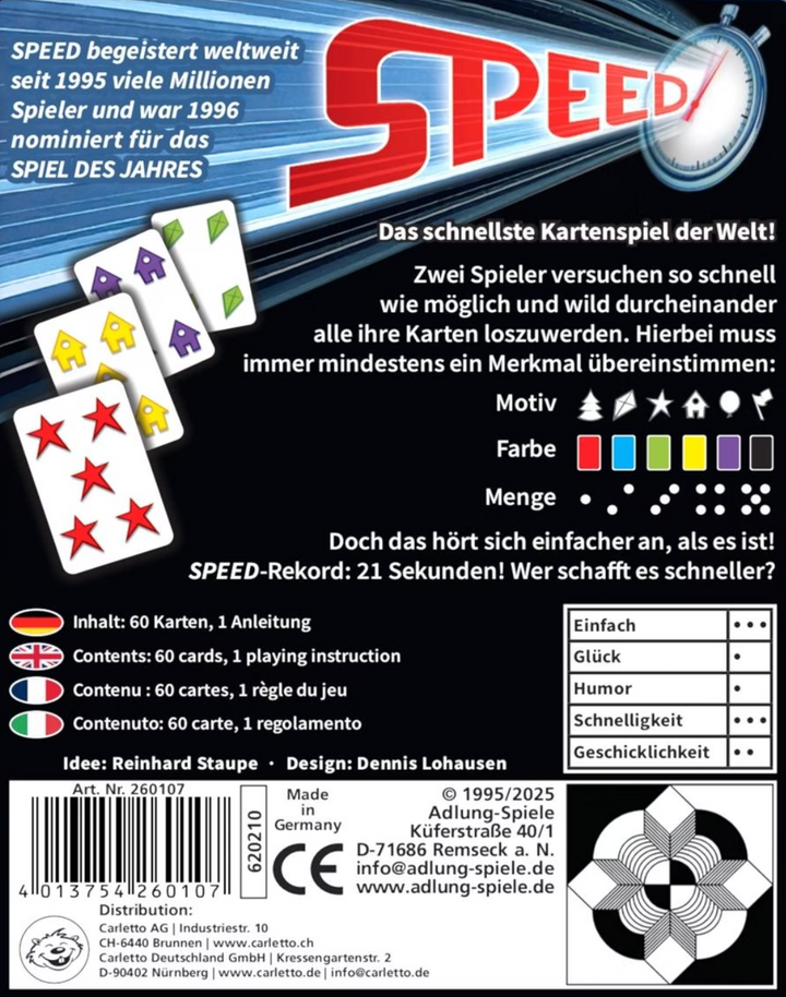 Speed (DE/FR/IT/EN)