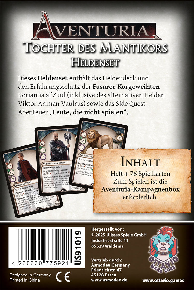 Aventuria: Tochter des Mantikors (DE)