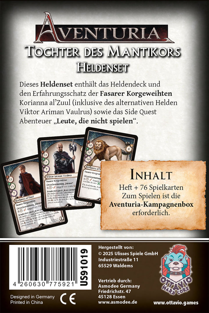 Aventuria: Tochter des Mantikors (DE)