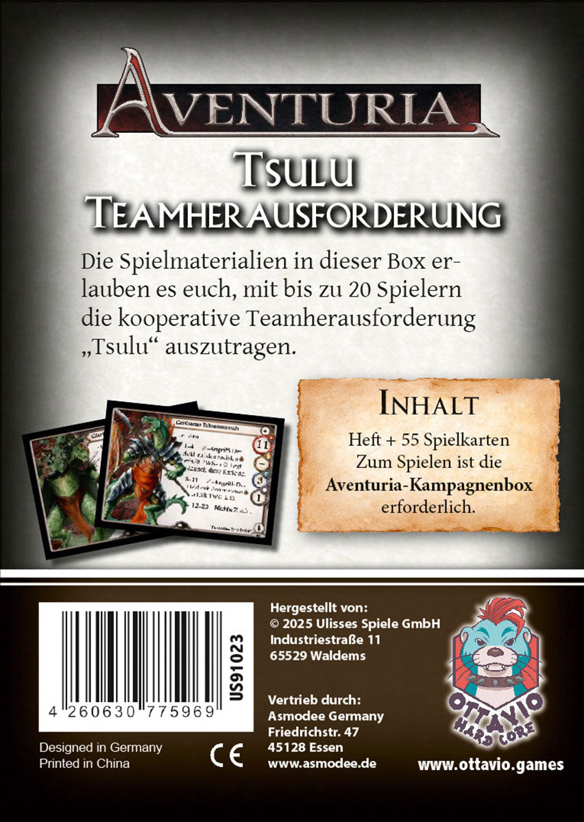 Aventuria: Teamherausforderung Tsulu (DE)