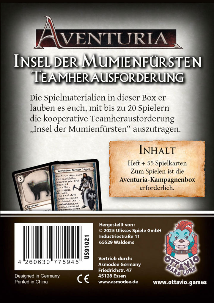 Aventuria: Teamherausforderung Insel der Mumienfürsten (DE)