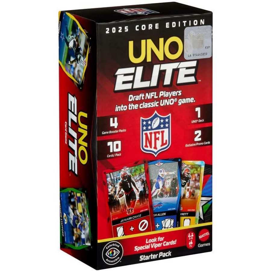 UNO: Elite NFL '25 Starter Pack (EN)