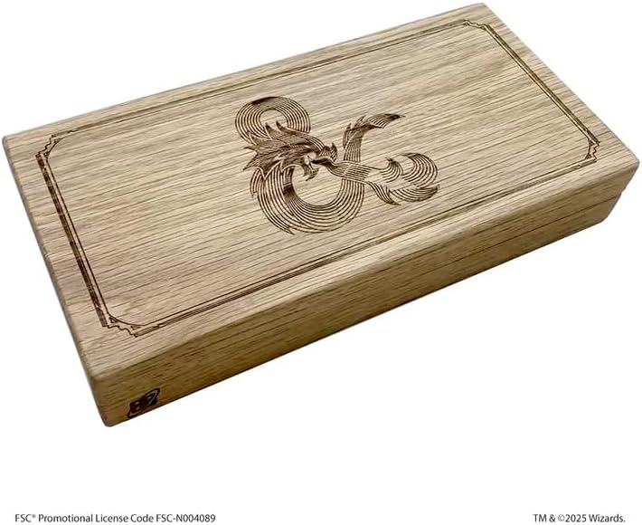 Dungeons & Dragons: Earth Day Wooden Dice Vault