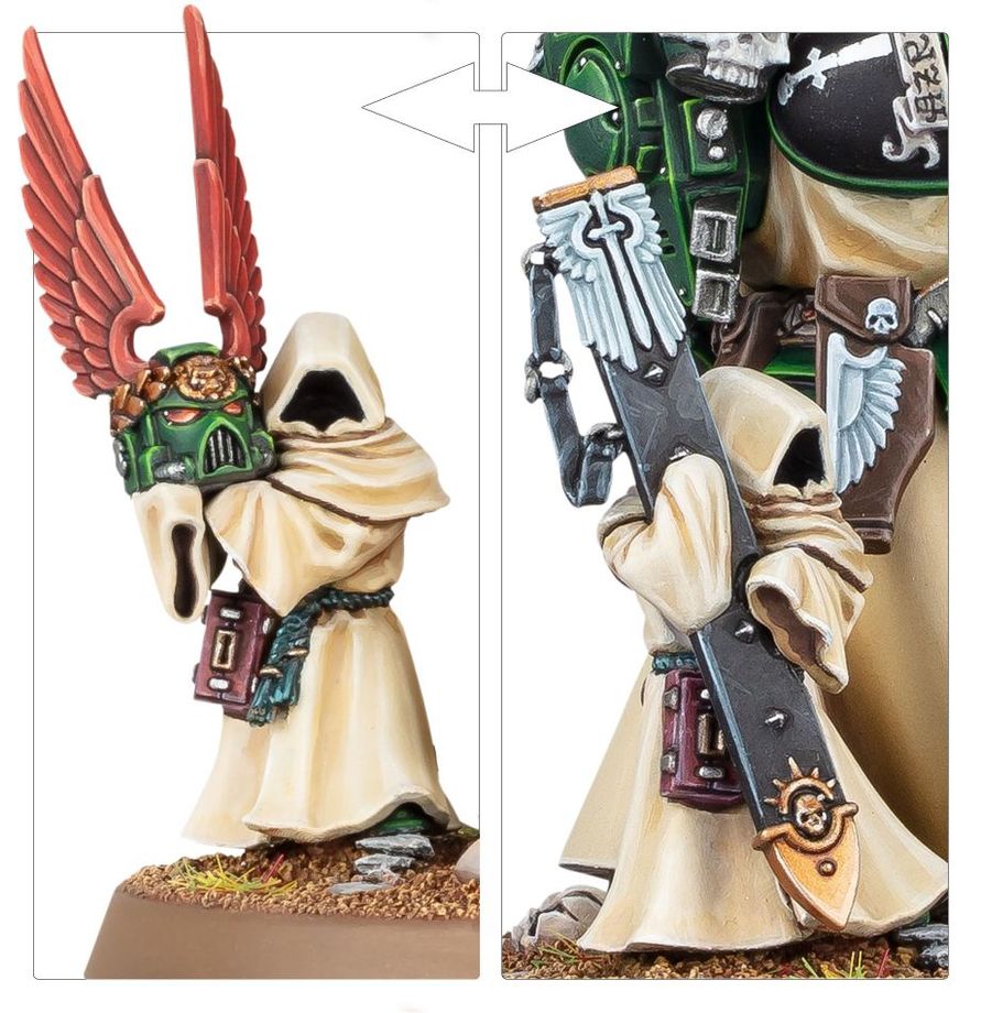Warhammer 40k: Space Marines - Dark Angels - Azrael - Supreme Grand Master