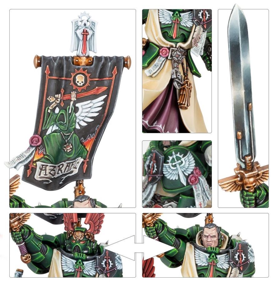Warhammer 40k: Space Marines - Dark Angels - Azrael - Supreme Grand Master