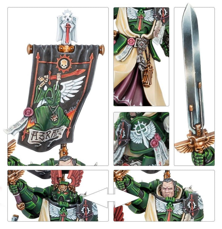 Warhammer 40k: Space Marines - Dark Angels - Azrael - Supreme Grand Master