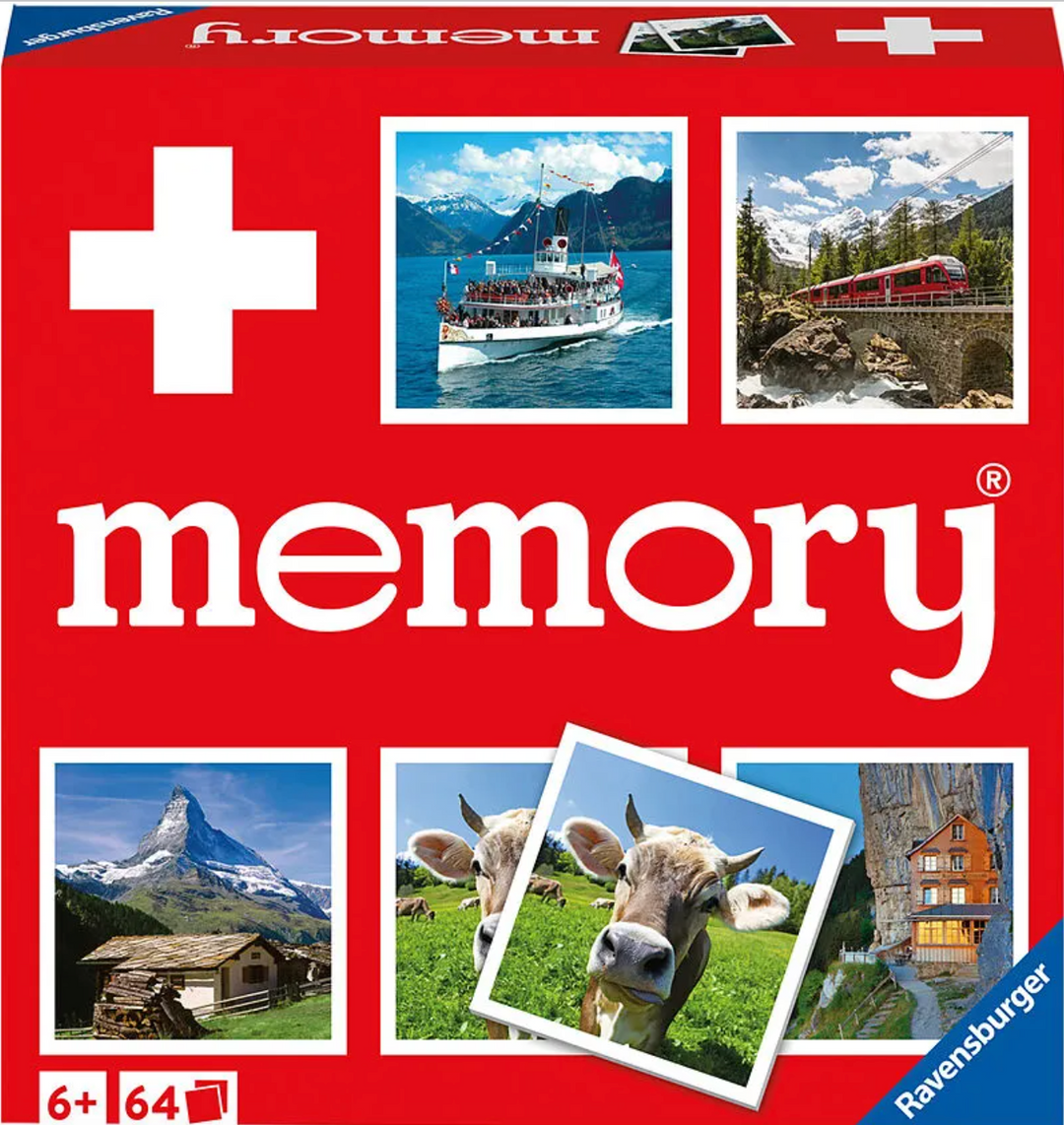 Memory: Schweiz (DE/EN/FR/IT)