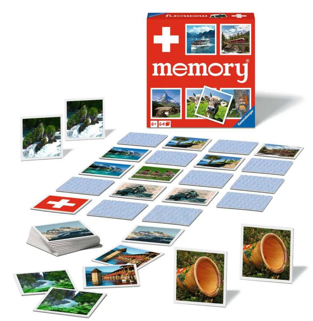 Memory: Schweiz (DE/EN/FR/IT)