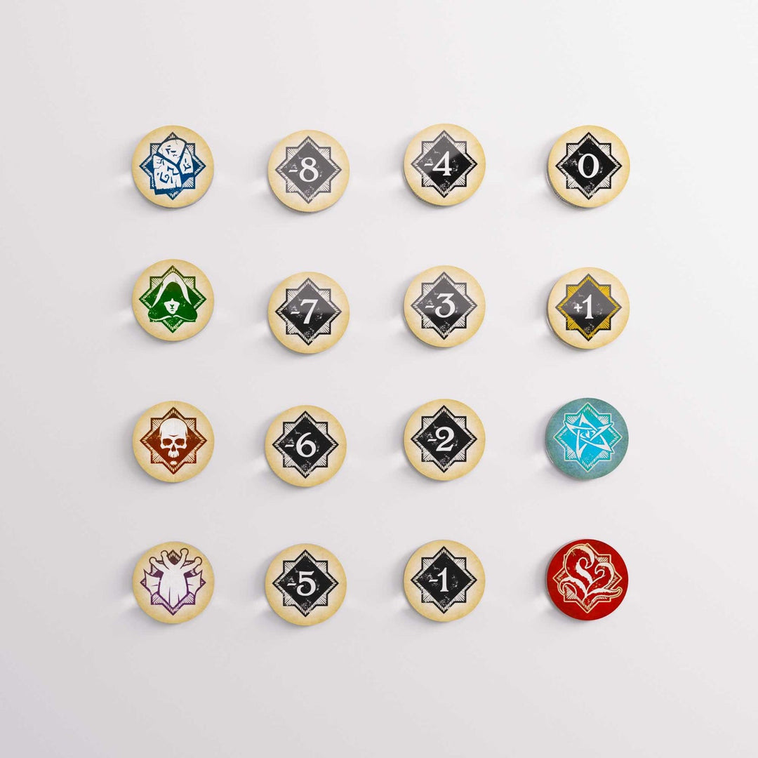 Chaos Tokens & Token Bag: Arkham Horror