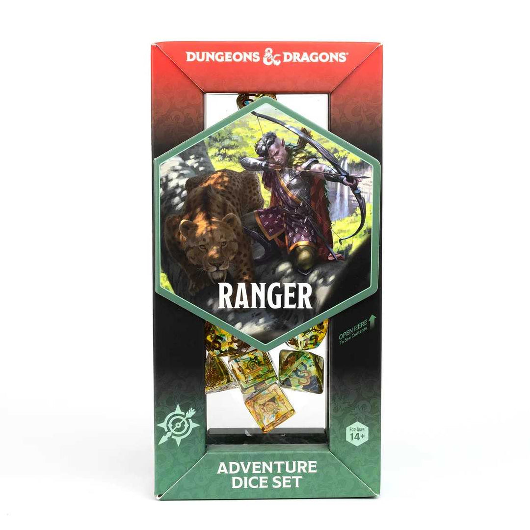Adventure Dice Set: Dungeons & Dragons - Ranger (Gold)