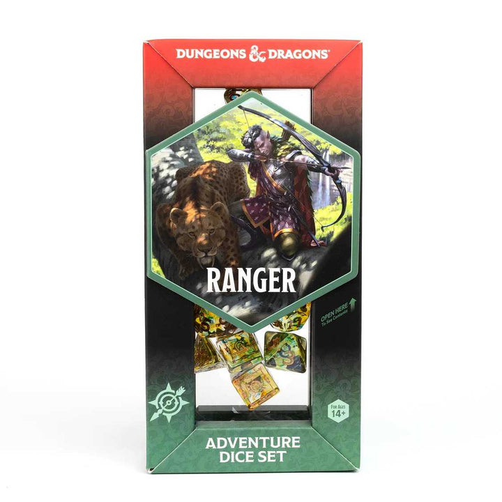 Adventure Dice Set: Dungeons & Dragons - Ranger (Gold)