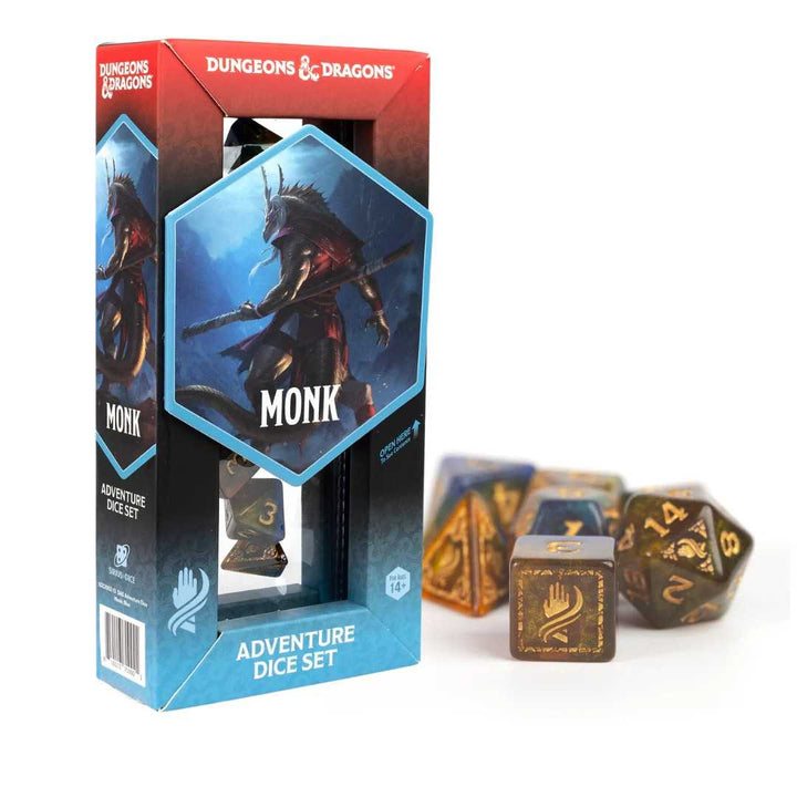 Adventure Dice Set: Dungeons & Dragons - Monk