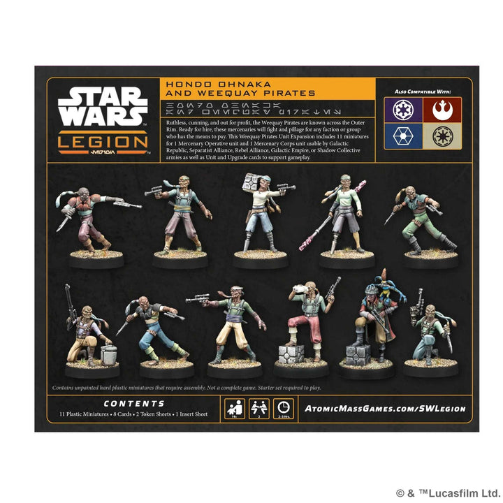 Star Wars: Legion - Hondo Ohnaka & Weequay Pirates (EN/DE/ES/FR)