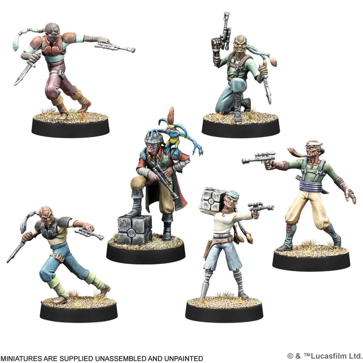 Star Wars: Legion - Hondo Ohnaka & Weequay Pirates (EN/DE/ES/FR)