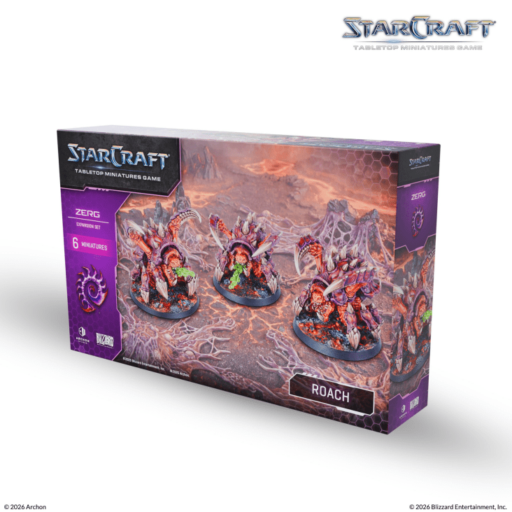Starcraft: Miniatures Game - Zerg - Roach (EN)
