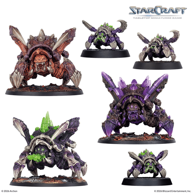 Starcraft: Miniatures Game - Zerg - Roach (EN)