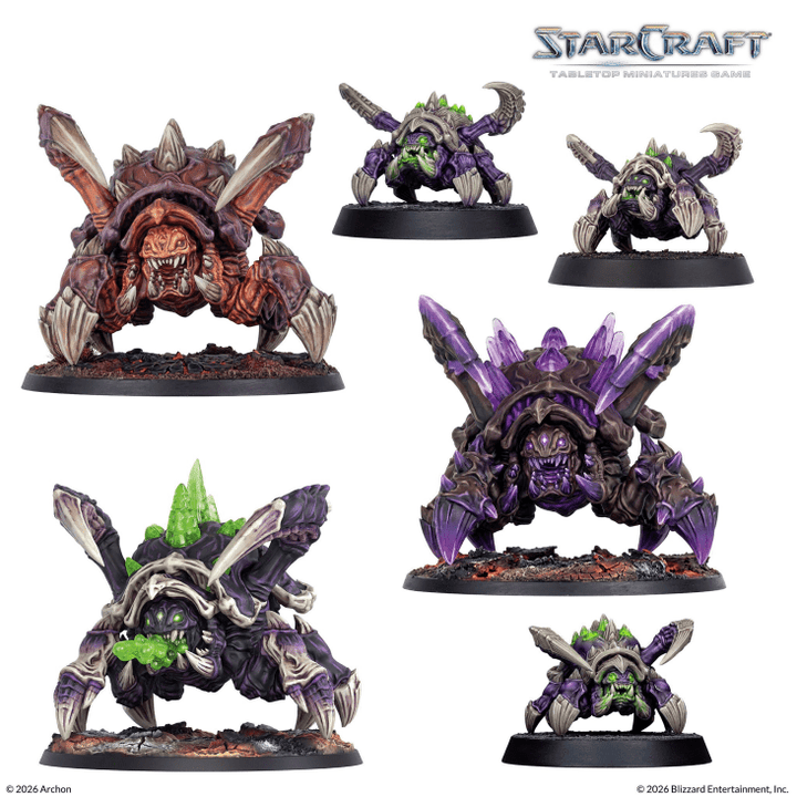 Starcraft: Miniatures Game - Zerg - Roach (EN)