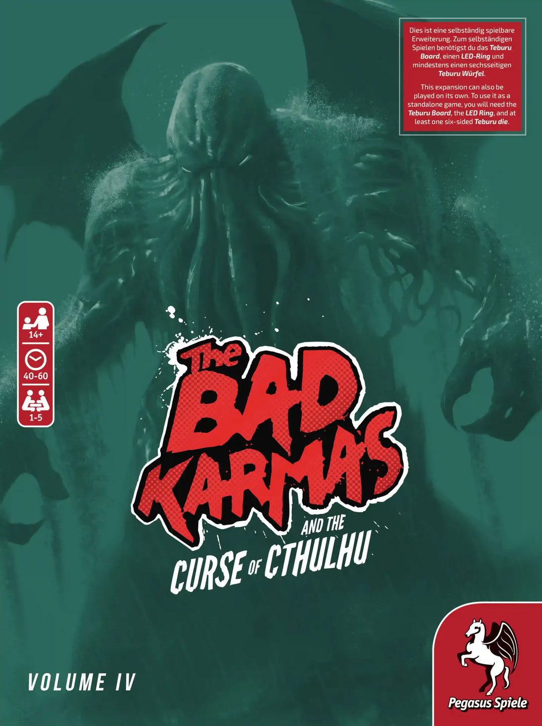 Teburu: The Bad Karmas and the Curse of Cthulhu - Volume 4 (DE/EN)