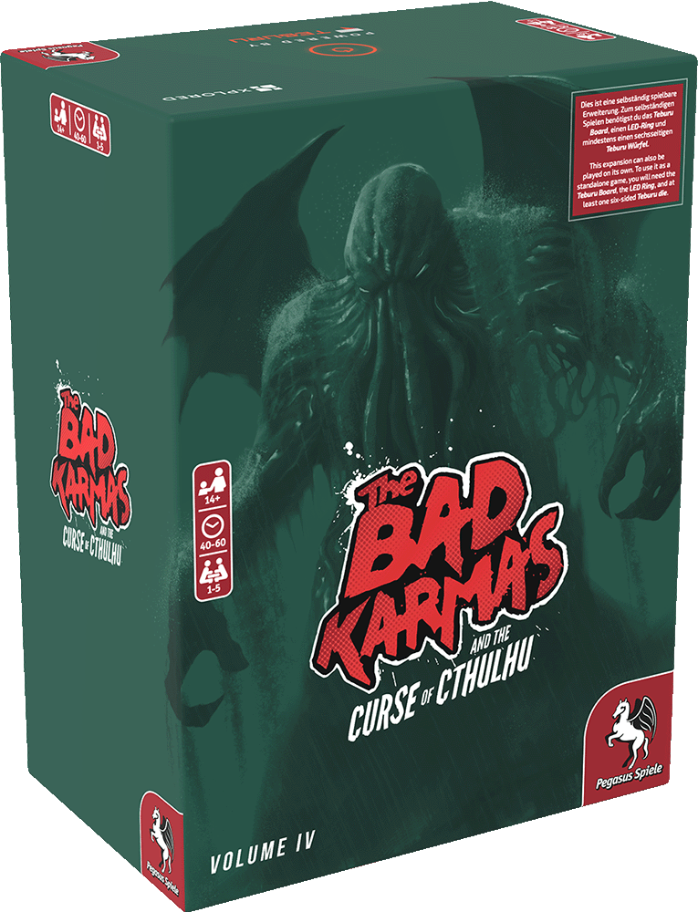Teburu: The Bad Karmas and the Curse of Cthulhu - Volume 4 (DE/EN)