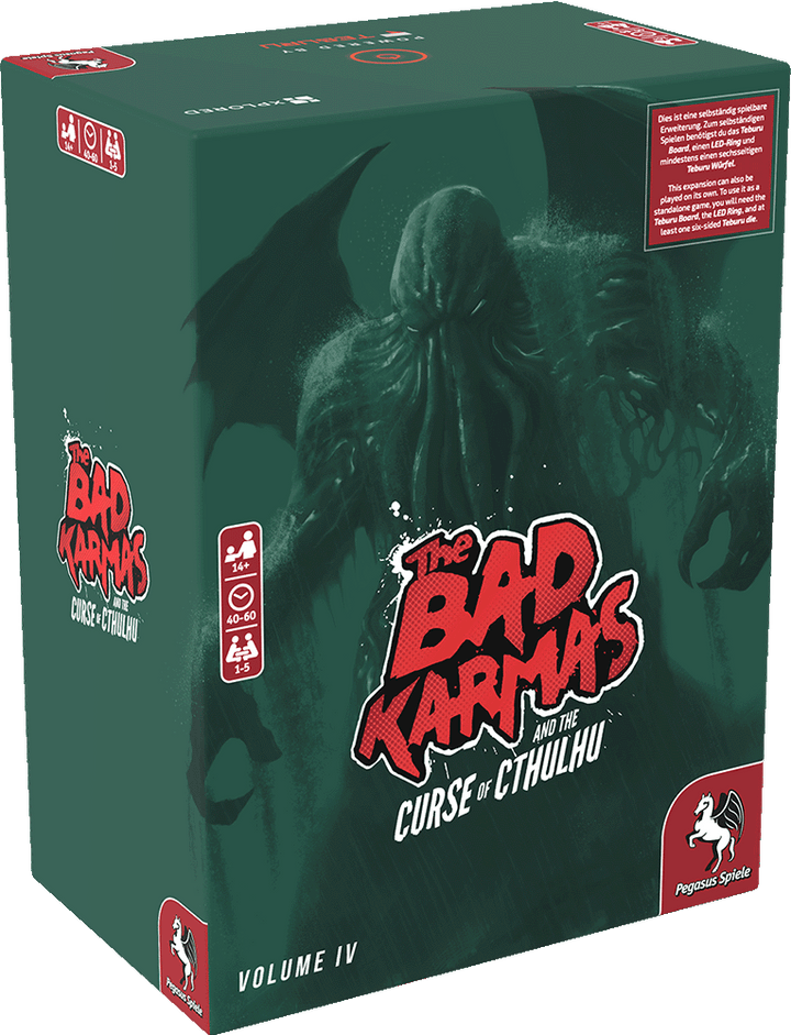 Teburu: The Bad Karmas and the Curse of Cthulhu - Volume 4 (DE/EN)