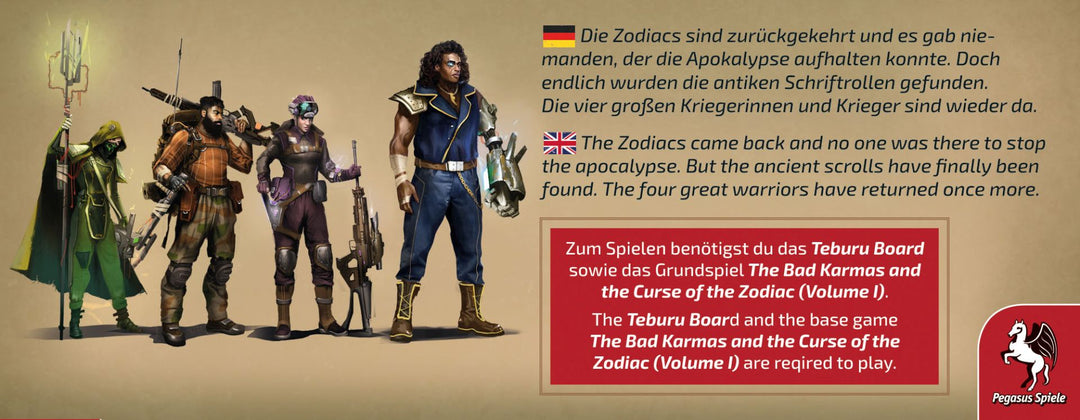 Teburu: The Bad Karmas and the Curse of the Zodiac - The Zodiac Apocalypse Heroes (DE/EN)