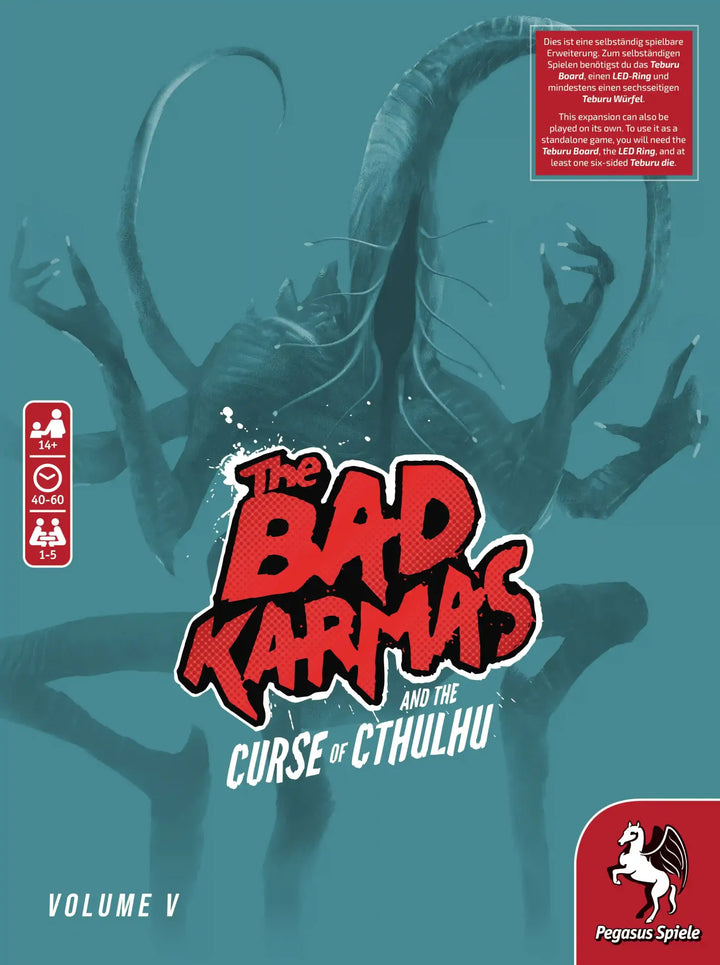 Teburu: The Bad Karmas and the Curse of Cthulhu - Volume 5 (DE/EN)