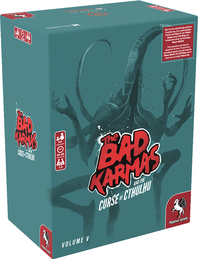 Teburu: The Bad Karmas and the Curse of Cthulhu - Volume 5 (DE/EN)