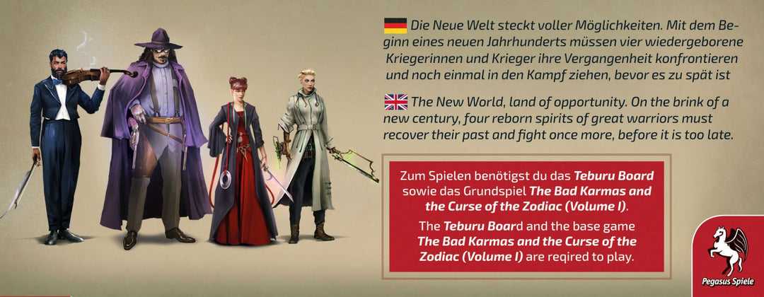 Teburu: The Bad Karmas and the Curse of the Zodiac - The New World Heroes (DE/EN)