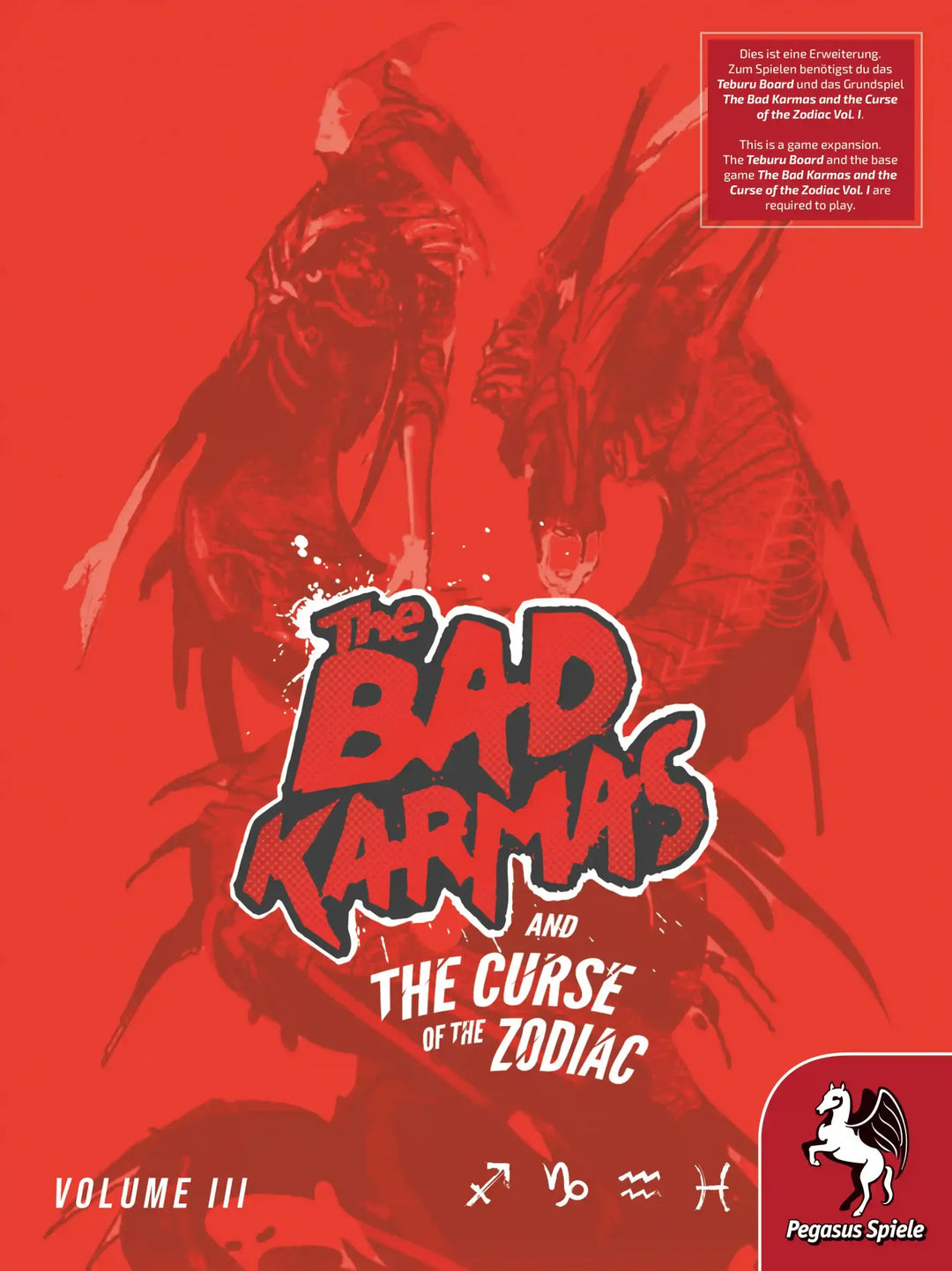 Teburu: The Bad Karmas and the Curse of the Zodiac - Volume 3 (DE/EN)