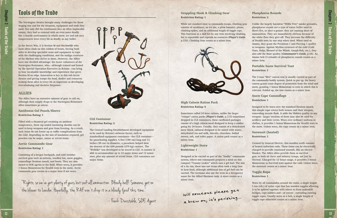 Achtung! Cthulhu 2d20: The Norway Projekt (EN)