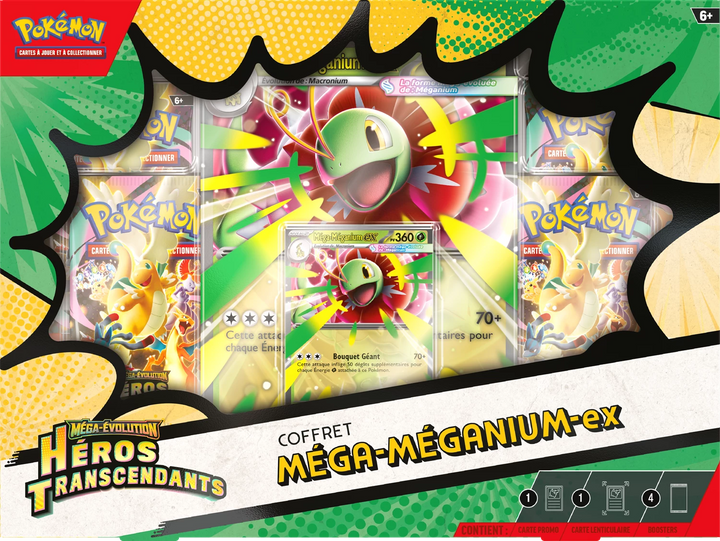 Pokémon TCG: Mega-Evolution - Héros Transcendants - ex Box (FR)