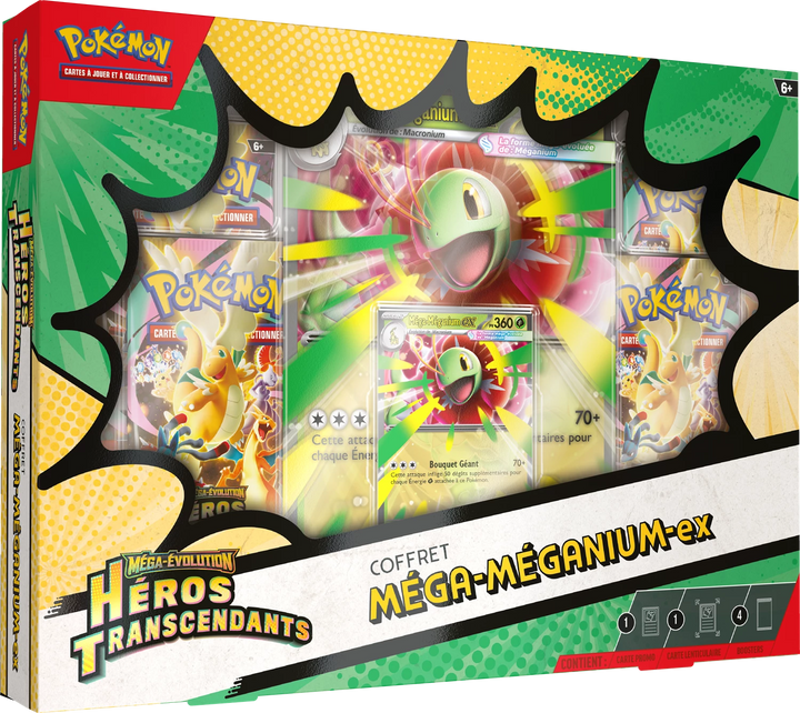 Pokémon TCG: Mega-Evolution - Héros Transcendants - ex Box (FR)