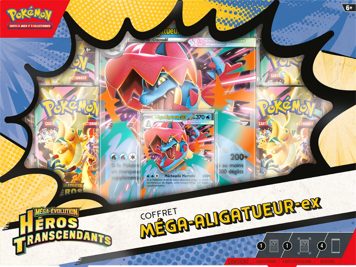 Pokémon TCG: Mega-Evolution - Héros Transcendants - ex Box (FR)