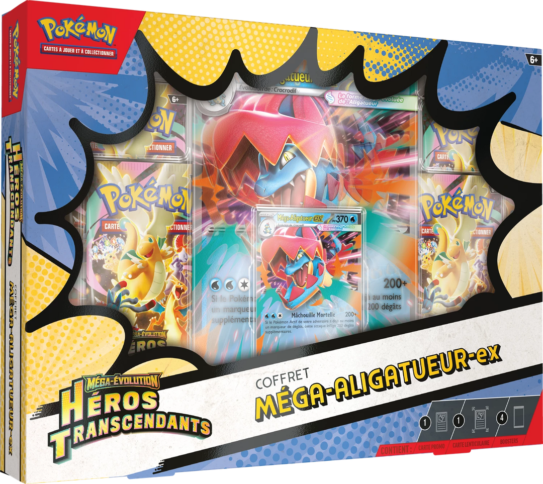 Pokémon TCG: Mega-Evolution - Héros Transcendants - ex Box (FR)
