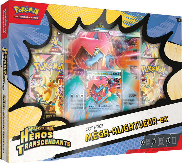 Pokémon TCG: Mega-Evolution - Héros Transcendants - ex Box (FR)