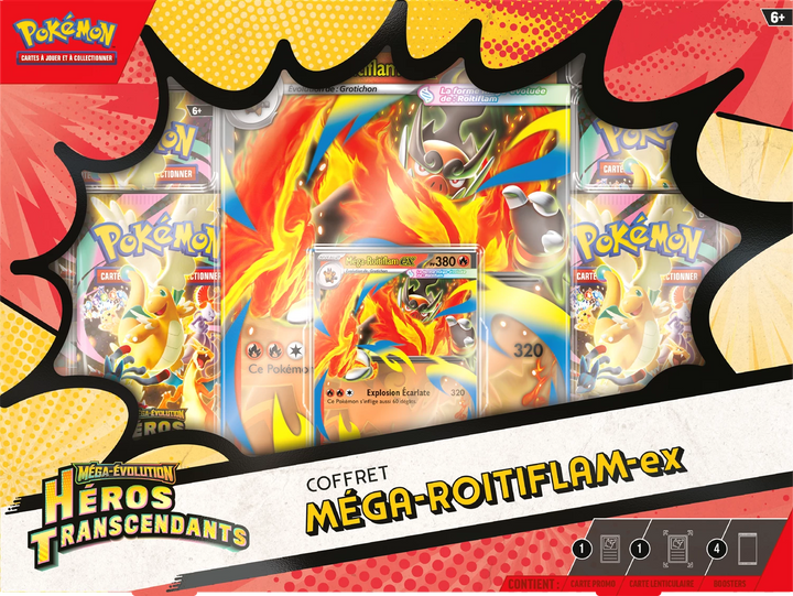 Pokémon TCG: Mega-Evolution - Héros Transcendants - ex Box (FR)
